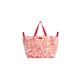 Geanta DSQUARED2, Rebel Hibiscus Tote Bag, Rosu - SPW011300308745M4236