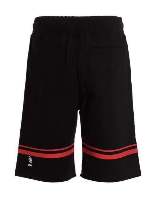 Pantaloni scurti GCDS, Low Logo Band, Black - SS23M30015602