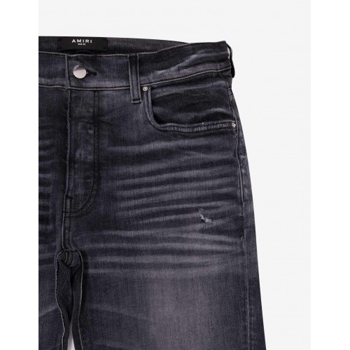 Jeans AMIRI,  Black Staggered Logo Jeans AMIRI,  Black Staggered Logo