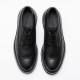 GNV Shoes, Brogue Style, Sturdy Sole Detail, Black - T39603NERO