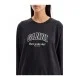 Hanorac GANNI, Text Print, Black - T4014252 Hanorac GANNI, Text Print, Black - T4014252