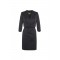 Rochie ELISABETTA FRANCHI, DRESS WITH JACKET, Negru