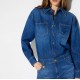 Salopeta ELISABETTA FRANCHI, Denim jumpsuit with jewel padlock - TJ01D66E2139