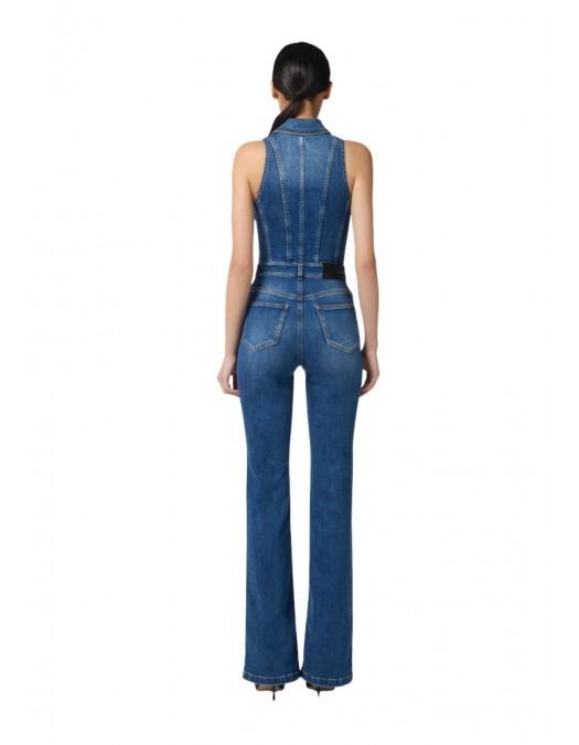 SALOPETA ELISABETTA FRANCHI, fara maneci, Denim - TJ41D56E2104 SALOPETA ELISABETTA FRANCHI, fara maneci, Denim - TJ41D56E2104