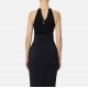 Top ELISABETTA FRANCHI, Knit top with jewel snake, Negru - TK55S56E3110 Top ELISABETTA FRANCHI, Knit top with jewel snake, Negru - TK55S56E3110