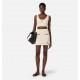 Bustiera ELISABETTA FRANCHI, Top in bouclé chenille fabric with contrasting details - TK64S61E2E84