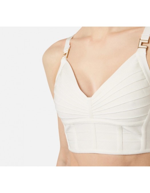 Top ELISABETTA FRANCHI, Top in 3D knit fabric - TK82D62E2AI6