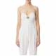 TOP ELISABETTA FRANCHI,Jjewelled Decoration, White - TO01851E2360 TOP ELISABETTA FRANCHI,Jjewelled Decoration, White - TO01851E2360