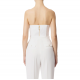 TOP ELISABETTA FRANCHI,Jjewelled Decoration, White - TO01851E2360 TOP ELISABETTA FRANCHI,Jjewelled Decoration, White - TO01851E2360