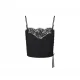 TOP ELISABETTA FRANCHI, Lace Details, Black - TO02753E3110 TOP ELISABETTA FRANCHI, Lace Details, Black - TO02753E3110