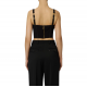 TOP ELISABETTA FRANCHI, Tule Details, Modern, Black - TO03856E2110 TOP ELISABETTA FRANCHI, Tule Details, Modern, Black - TO03856E2110