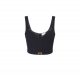 TOP ELISABETTA FRANCHI, Slim, Logo Insert, Simple, Black - TO03956E2110 TOP ELISABETTA FRANCHI, Slim, Logo Insert, Simple, Black - TO03956E2110