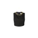 Top ELISABETTA FRANCHI, Linen-blend top with jewel chain, Negru - TO06062E2110