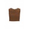 Top ELISABETTA FRANCHI, Linen-blend top with jewel chain, Maro