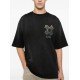 Tricou AMIRI, Ma Quad Flames T-shirt - TOJR1112BLACK