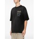 Tricou AMIRI, Ma Quad Flames T-shirt - TOJR1112BLACK