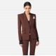 COSTUM ELISABETTA FRANCHI, Buzunare atasate, Maro - TP00156E2EA3