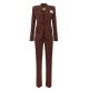 COSTUM ELISABETTA FRANCHI, Buzunare atasate, Maro - TP00156E2EA3