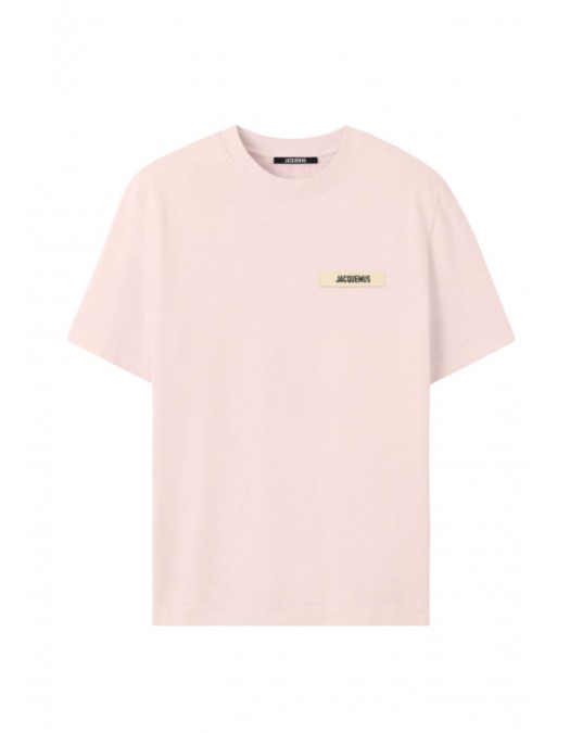TRICOU JACQUEMUS, The Gros Grain short-sleeve, Pink - TSM00133AJ00226431