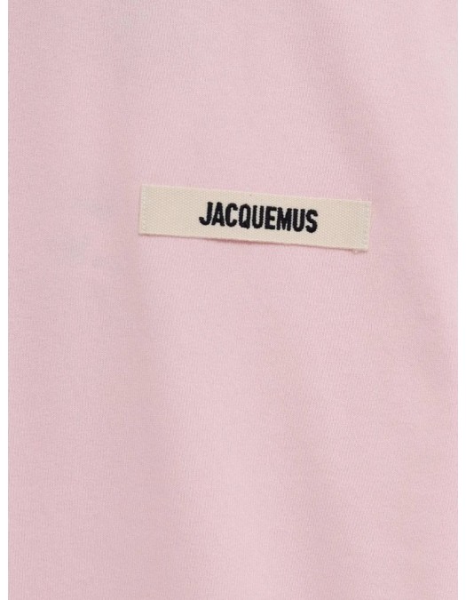 TRICOU JACQUEMUS, The Gros Grain short-sleeve, Pink - TSM00133AJ00226431