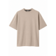 Tricou JACQUEMUS, Rond Carré T-shirt, Beige - TSM00578AJ00254150