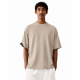 Tricou JACQUEMUS, Rond Carré T-shirt, Beige - TSM00578AJ00254150
