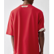 Tricou JACQUEMUS, Rond Carré T-shirt, Rosu - TSM00578AJ00254470