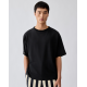 Tricou JACQUEMUS, Rond Carré T-shirt, Negru - TSM00578AJ00254990