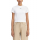 TRICOU JACQUEMUS, The Gros Grain, Logo, Short, White - TSW00133AJ00124100 TRICOU JACQUEMUS, The Gros Grain, Logo, Short, White - TSW00133AJ00124100