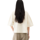 TRICOU JACQUEMUS, The Corto, Boxy Embroidered, Beige - TSW00216AJ000451KZ