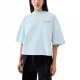TRICOU JACQUEMUS, The Corto, Boxy Embroidered, Blue - TSW00216AJ000453GI