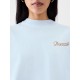 TRICOU JACQUEMUS, The Corto, Boxy Embroidered, Blue - TSW00216AJ000453GI TRICOU JACQUEMUS, The Corto, Boxy Embroidered, Blue - TSW00216AJ000453GI