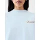 TRICOU JACQUEMUS, The Corto, Boxy Embroidered, Blue - TSW00216AJ000453GI