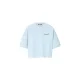TRICOU JACQUEMUS, The Corto, Boxy Embroidered, Blue - TSW00216AJ000453GI