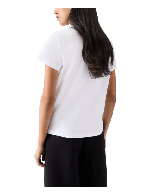 TRICOU JACQUEMUS, The Gros Grain, Short Sleeve, White - TSW00550AJ00029100 TRICOU JACQUEMUS, The Gros Grain, Short Sleeve, White - TSW00550AJ00029100