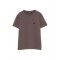 Tricou JACQUEMUS, Gros Grain MC cropped short-sleeve, Maro