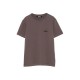 Tricou JACQUEMUS, Gros Grain MC cropped short-sleeve, Maro - TSW00550AJ00029850