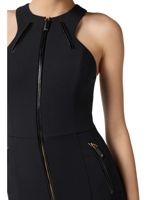 SALOPETA ELISABETTA FRANCHI, Doua buzunare cu fermoar, Negru - TU05556E2110