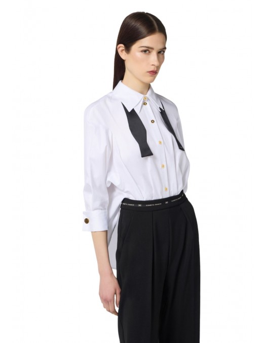 SALOPETA ELISABETTA FRANCHI, Guler Clasic, Fit regular - TU05656E2221 SALOPETA ELISABETTA FRANCHI, Guler Clasic, Fit regular - TU05656E2221