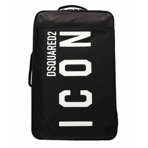 Geanta de voiaj Dsquared2, Troller, Insertie ICON