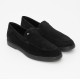 Loafers  STEFANO RICCI, Suede Black Slip-On, Black - UC62G2328SDPN999