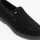 Loafers  STEFANO RICCI, Suede Black Slip-On, Black - UC62G2328SDPN999