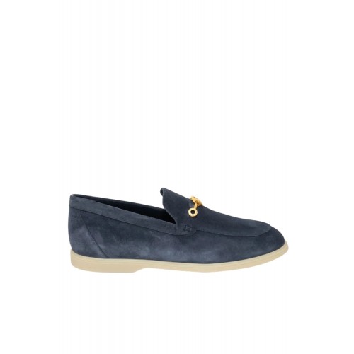 Loafers STEFANO RICCI, Suede Black Slip-On, UC64G2242SDPB013 Loafers STEFANO RICCI, Suede Black Slip-On, UC64G2242SDPB013