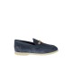 Loafers STEFANO RICCI, Suede Black Slip-On, UC64G2242SDPB013 - UC64G2242SDPB013