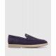 Loafers STEFANO RICCI, Suede, Logo Patch, Purple - UC64G2287SDPB013