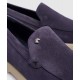 Loafers STEFANO RICCI, Suede, Logo Patch, Purple - UC64G2287SDPB013