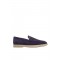 Loafers STEFANO RICCI, Suede, Logo Patch, Purple