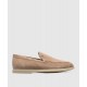 Loafers STEFANO RICCI, Suede, Logo Patch, Beige - UC64G2287SDPM024