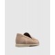 Loafers STEFANO RICCI, Suede, Logo Patch, Beige - UC64G2287SDPM024