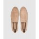 Loafers STEFANO RICCI, Suede, Logo Patch, Beige - UC64G2287SDPM024